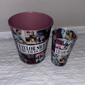 Taylor Swift popcorn bucket and cup